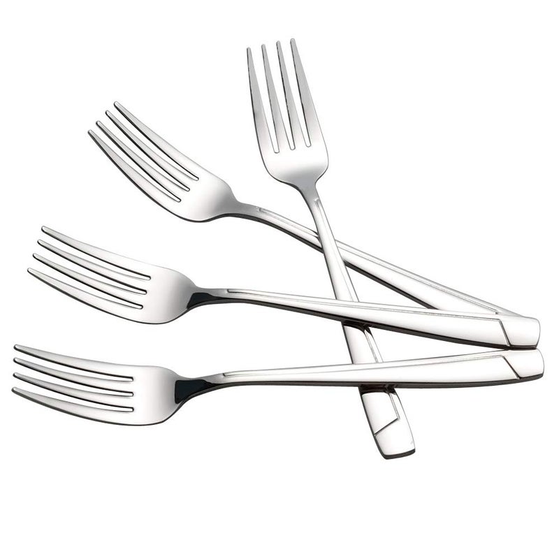 Cand Stainless Steel Dessert Forks, 6.7-Inch, 16-piece - Image 1